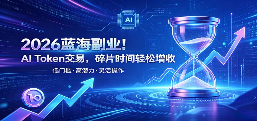 AI Token算力赛道！普通人可入局的数字副业，零门槛快速起步