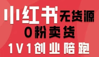 小红书无货源0粉电商课，开店准备、选品策略、笔记撰写、视频剪辑、数据分析、账号打造、资料文档(更新26年7月24日)
