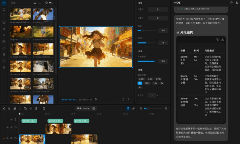 开源“剪映CapCut”替代品，居然支持一键生成视频字幕？还可在线AI剪辑视频，这也太爽了吧Cutia