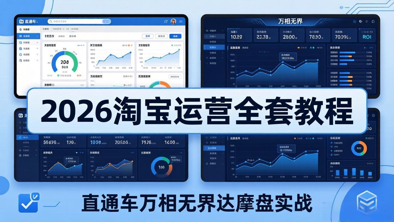 2026淘宝运营全套教程(更新7月