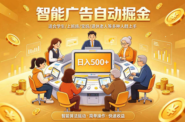 2026年最好做的项目:自动掘金项目,小白轻易上手,单日轻松收入500+【揭秘】